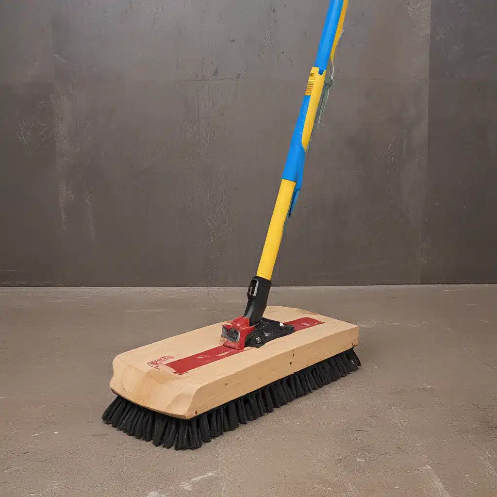 Brooms, Paddles, and Scrapers: DENIOS’ Reliable Industrial Cleaning Tools